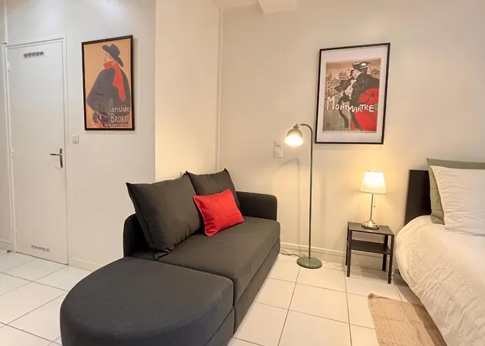 Apartman Spacious Flat 10 Mins From Paris Saint-Ouen