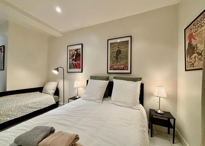 Apartman Spacious Flat 10 Mins From Paris *